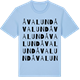 Blue Soul t-shirt med Åvalund ordlek t-shirt