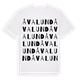 Åvalund ordlek t-shirt