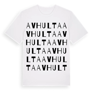 Avhulta ordlek t-shirt – ekologisk bomull t-shirt från Pinshirt