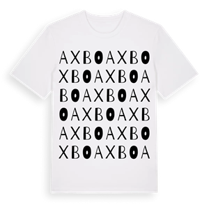Axbo ordlek t-shirt – ekologisk bomull t-shirt från Pinshirt