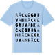 Blue Soul t-shirt med Bäckegruvan ordlek t-shirt