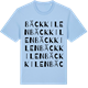 Blue Soul t-shirt med Bäckkilen ordlek t-shirt