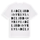 Badelunda Myrby ordlek t-shirt