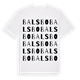 Balsbo ordlek t-shirt