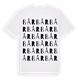 Bår ordlek t-shirt