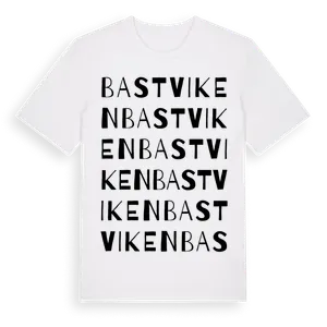 Bastviken ordlek t-shirt – ekologisk bomull t-shirt från Pinshirt