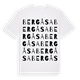 Bergåsa ordlek t-shirt