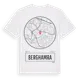 White t-shirt med Berghamra t-shirt