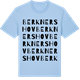 Blue Soul t-shirt med Berknershov ordlek t-shirt