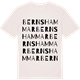 Vintage White t-shirt med Bernshammar ordlek t-shirt