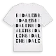 Bidalen ordlek t-shirt