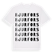 Bjurfors ordlek t-shirt