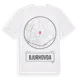 White t-shirt med Bjurhovda t-shirt