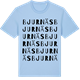 Blue Soul t-shirt med Bjurnäs ordlek t-shirt