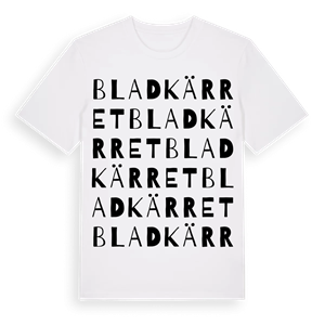 Bladkärret ordlek t-shirt – ekologisk bomull t-shirt från Pinshirt