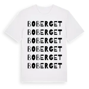 Boberget ordlek t-shirt – ekologisk bomull t-shirt från Pinshirt