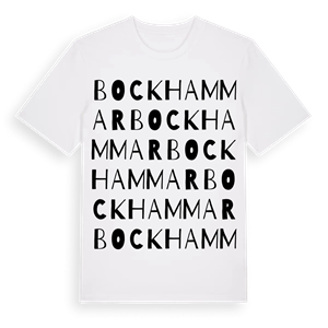 Bockhammar ordlek t-shirt – ekologisk bomull t-shirt från Pinshirt