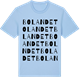 Blue Soul t-shirt med Bolandet ordlek t-shirt