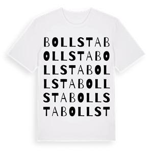 Bollsta ordlek t-shirt – ekologisk bomull t-shirt från Pinshirt