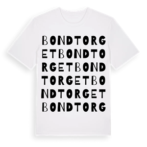 Bondtorget ordlek t-shirt – ekologisk bomull t-shirt från Pinshirt