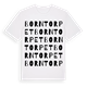 Borntorpet ordlek t-shirt