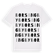 Borsingby ordlek t-shirt