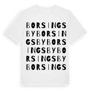 Borsingsby ordlek t-shirt – ekologisk bomull t-shirt från Pinshirt