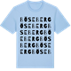 Blue Soul t-shirt med Böseberg ordlek t-shirt