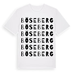 Böseberg ordlek t-shirt – ekologisk bomull t-shirt från Pinshirt