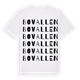 Bovallen ordlek t-shirt