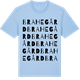 Blue Soul t-shirt med Brahegård ordlek t-shirt