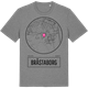 Mid Heather Gray t-shirt med Bråstaborg t-shirt