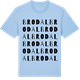 Blue Soul t-shirt med Brodal ordlek t-shirt