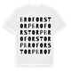 Broforstorp ordlek t-shirt