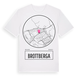 Brottberga t-shirt – ekologisk bomull t-shirt från Pinshirt