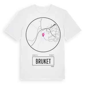 Bruket t-shirt – ekologisk bomull t-shirt från Pinshirt
