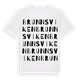 Brunnsviken ordlek t-shirt