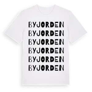 Byjorden ordlek t-shirt – ekologisk bomull t-shirt från Pinshirt