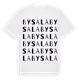 Bysala ordlek t-shirt
