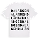 Dalängen ordlek t-shirt