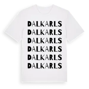 Dalkarls ordlek t-shirt – ekologisk bomull t-shirt från Pinshirt