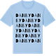 Blue Soul t-shirt med Danby ordlek t-shirt