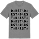 Mid Heather Gray t-shirt med Darsta ordlek t-shirt