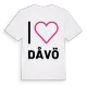 Jag älskar Dåvö t-shirt stort tryck
