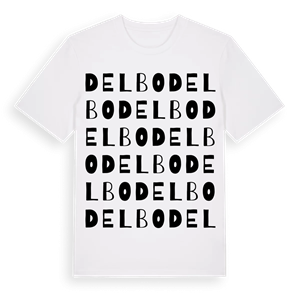 Delbo ordlek t-shirt – ekologisk bomull t-shirt från Pinshirt