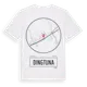 White t-shirt med Dingtuna t-shirt