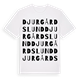 Djurgårdslund ordlek t-shirt