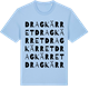 Blue Soul t-shirt med Dragkärret ordlek t-shirt
