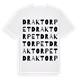 Draktorpet ordlek t-shirt