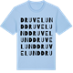 Blue Soul t-shirt med Druvelund ordlek t-shirt